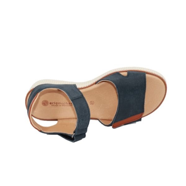Eric Michael Ariana Women’s Leather Wedge Slingback