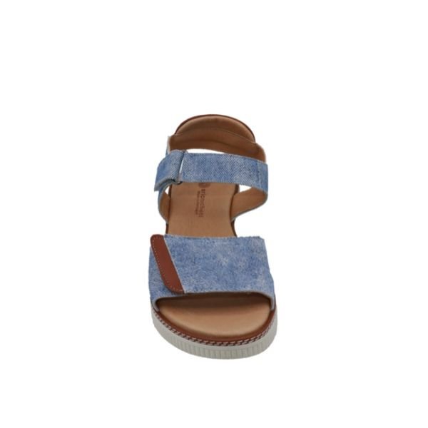 Eric Michael Ariana Women’s Leather Wedge Slingback
