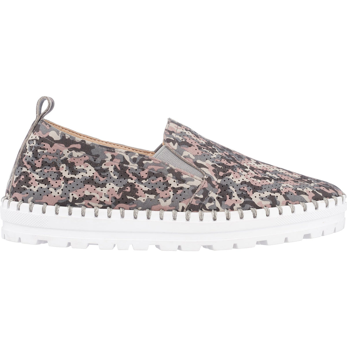 Aroma Grey Platform Sneakers – product view 2