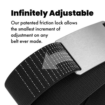 G Flex ISO 2.0 Gunmetal Belt 1.5"