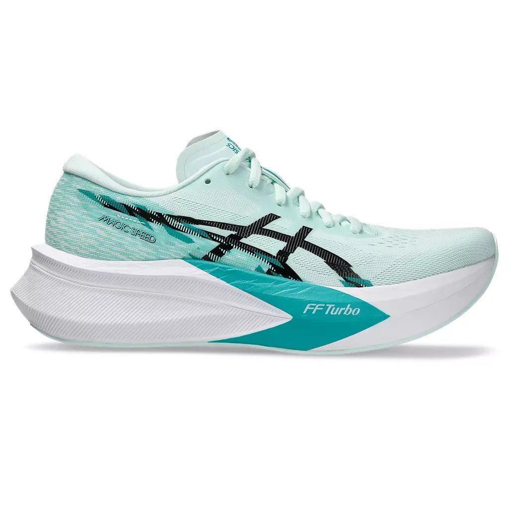 ASICS MAGIC SPEED 4 Womens Running Shoes — Soothing Sea/Black