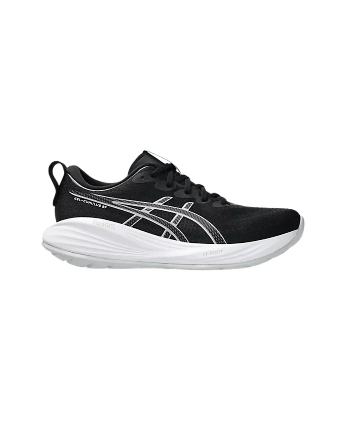 ASICS GEL-NIMBUS 27 Narrow Womens Running Shoes — Black/Lake Grey