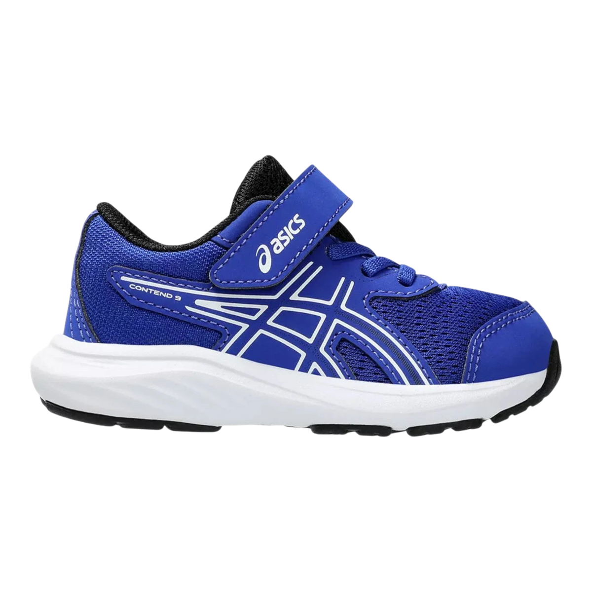 Asics Kids' Contend 9 TS Running Shoes — True Blue/White – product view 1