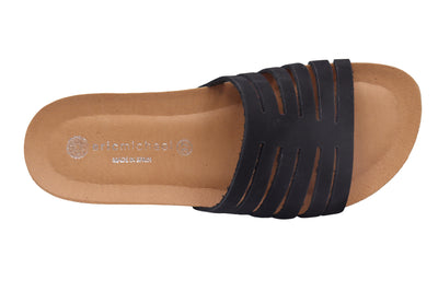 Eric Michael Aztec Perforated Leather Slip On