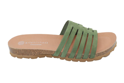 Eric Michael Aztec Perforated Leather Slip On