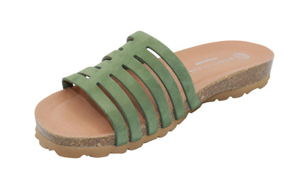 Eric Michael Aztec Perforated Leather Slip On