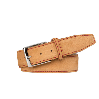 Toast Suede Leather Belt