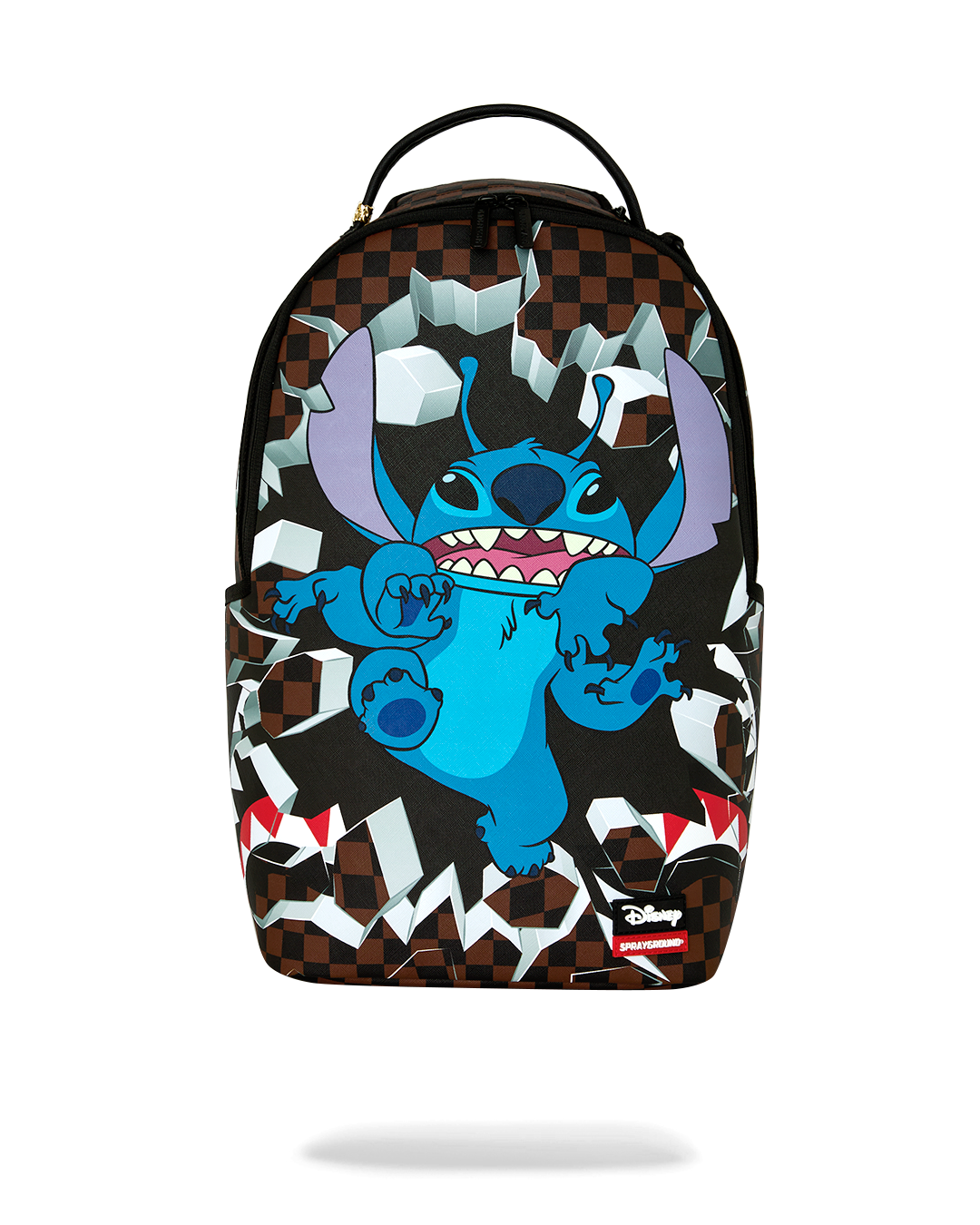 Sprayground Disney Stitch Breakout Backpack — Brown