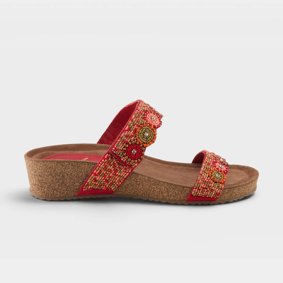 Azura Bahama Women's Sandals — RED MULTI / EU 35 / US 5