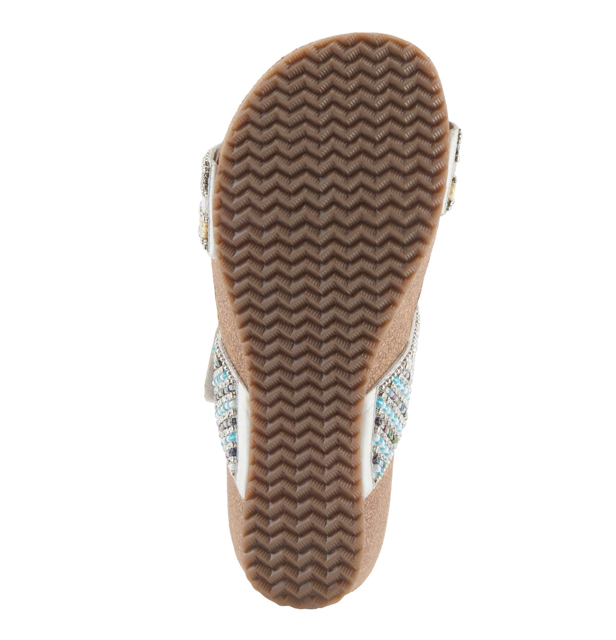 AZURA BAHAMIAN SANDAL – Three-Quarter View