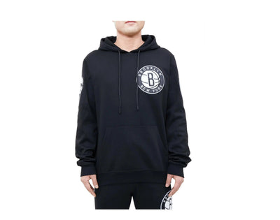 Pro Standard NBA Brooklyn Nets Logo Blended Men Hoodie Black