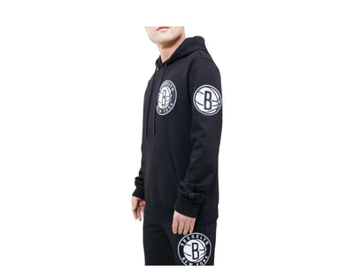 Pro Standard NBA Brooklyn Nets Logo Blended Men Hoodie Black