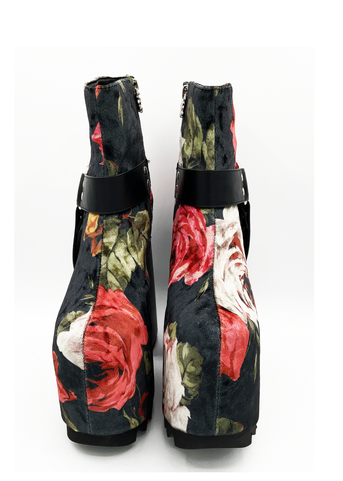 Charla Tedrick  Betina Floral Boot – front view