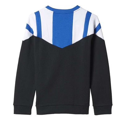 adidas Big Boys Originals EQT Crew- Black/Blue
