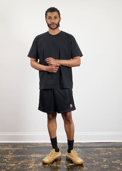 American Trench Classic Mesh Shorts – USA Made Athletic Shorts with Drawstring Waist side view