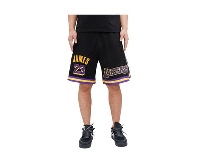 Pro Standard Los Angeles Lakers Lebron James Pro Team Men Shorts Black