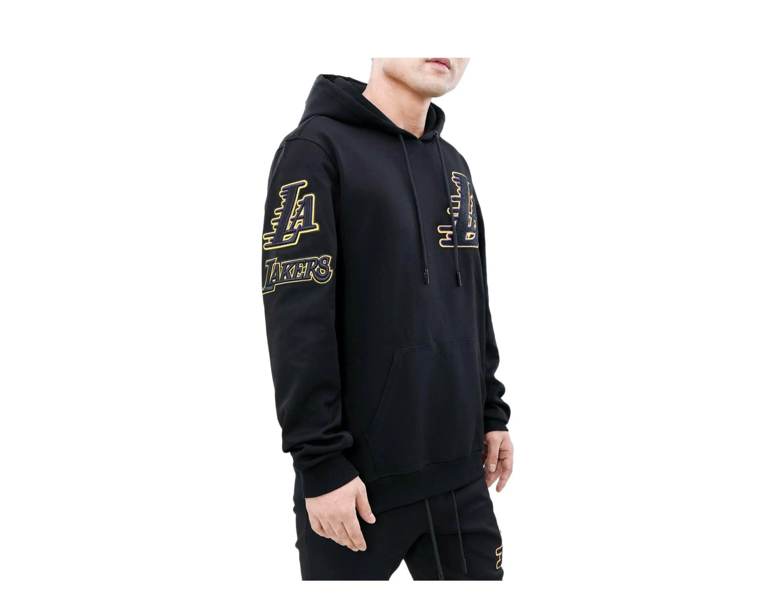 Pro Standard Los Angeles Lakers Logo Men Hoodie Black