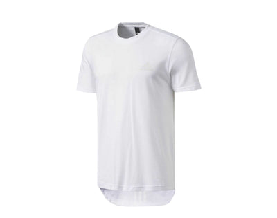 adidas Essentials Droptail 3-Stripes Men's T-Shirt — White