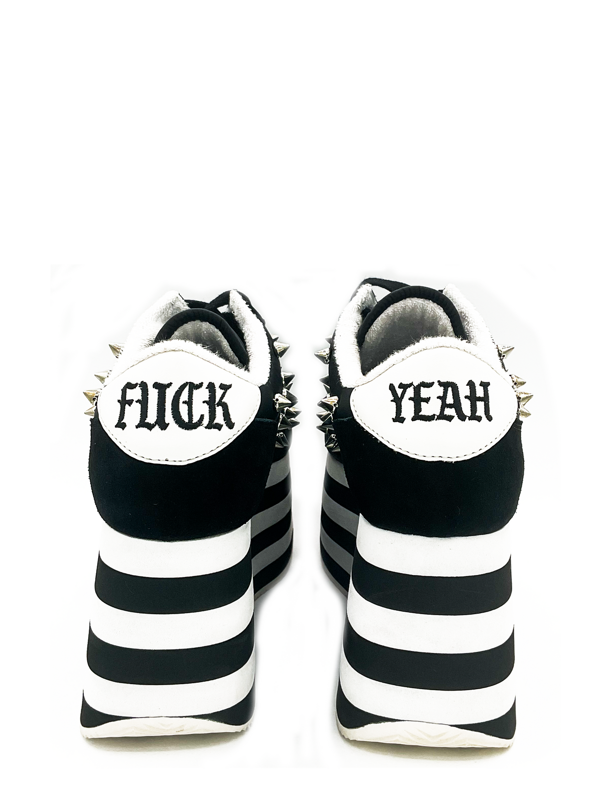 Charla Tedrick  Breakdown Platform Sneaker – rear view