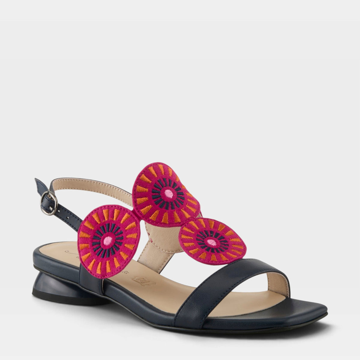 Azura Broider Sandals — product view 1