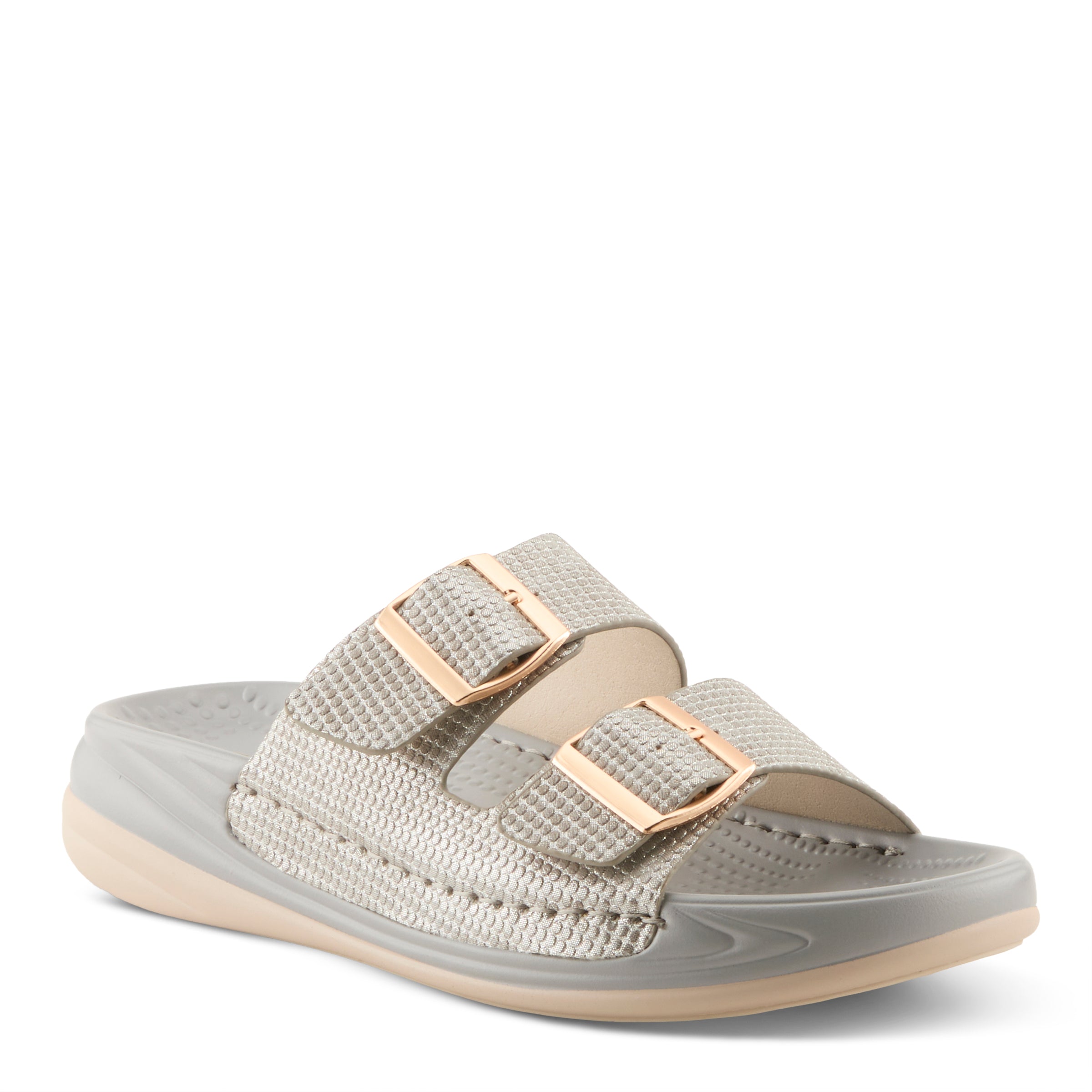 Flexus FLEXUS BUTTERMERE SANDALS sandal in navy metallic with flexible sole