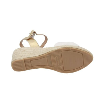 Eric Michael Bailey Leather Espadrille Wedge Sandal