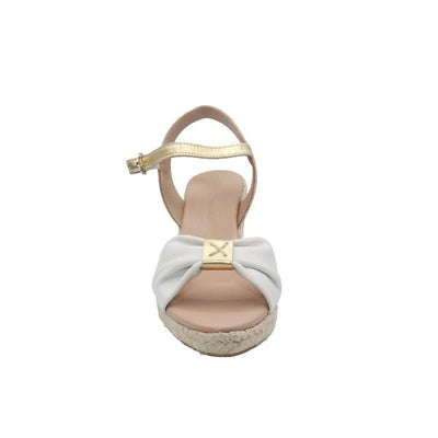 Eric Michael Bailey Leather Espadrille Wedge Sandal