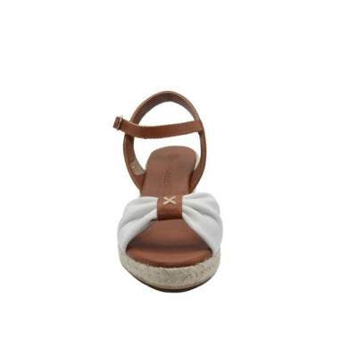 Eric Michael Bailey Leather Espadrille Wedge Sandal