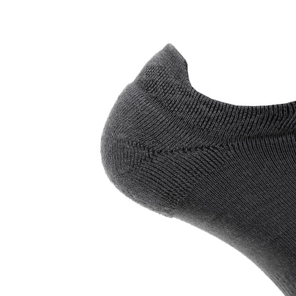 8 Pairs Basalt   Run No Show Runweight Merino Wool Sock
