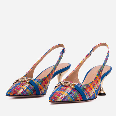 The Zoe Leather Slingback Women Sandal