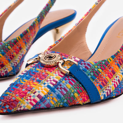 The Zoe Leather Slingback Women Sandal