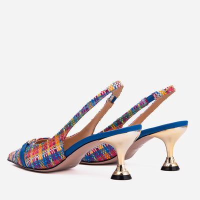 The Zoe Leather Slingback Women Sandal