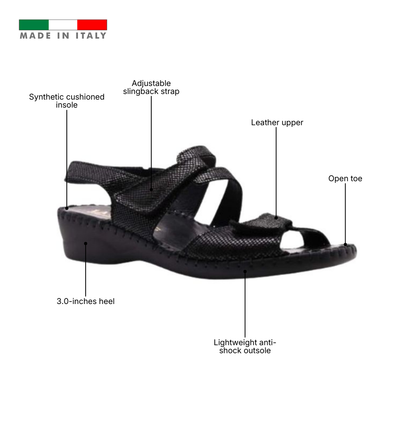 Becka Women’s Slingback Cap-Toe