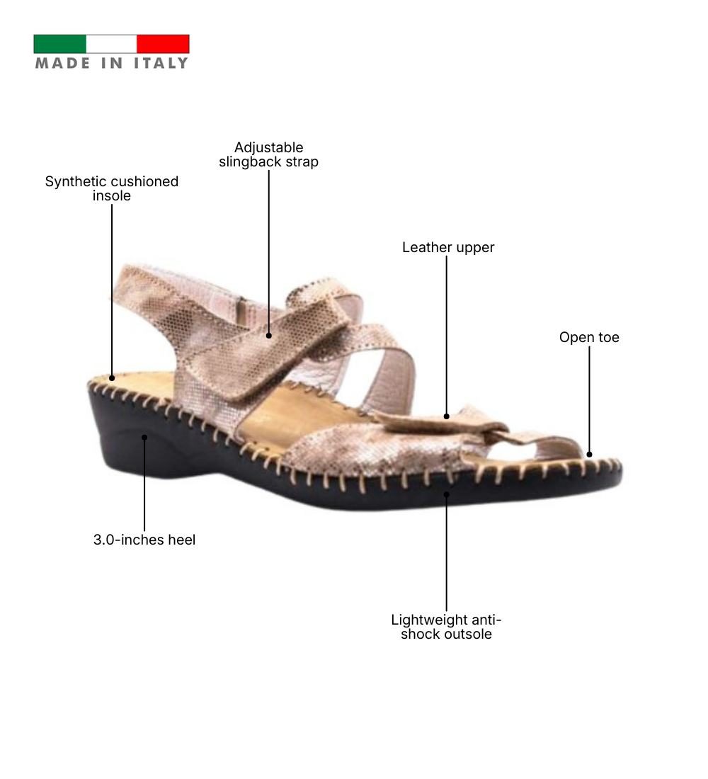 Becka Women’s Slingback Cap-Toe