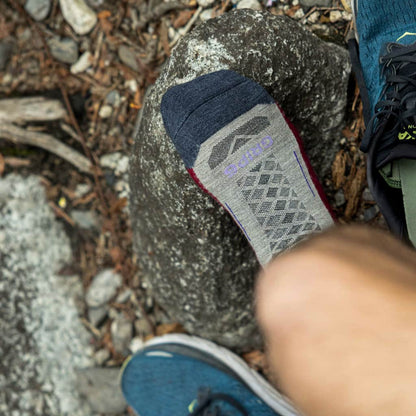 8 Pairs Berry   Hike Crew Midweight Merino Wool Sock