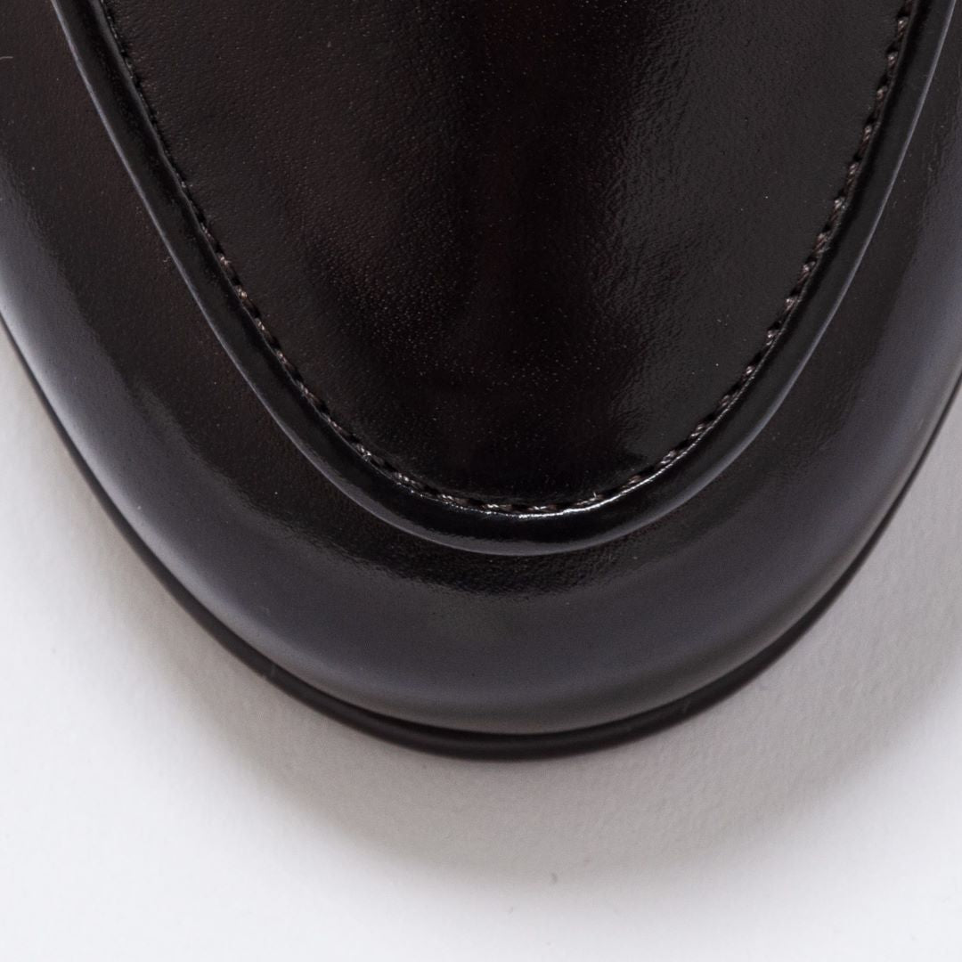 Del Toro Shoes Men's Black Leather Milano Loafer