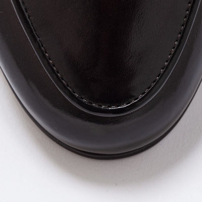 Del Toro Shoes Men's Black Leather Milano Loafer