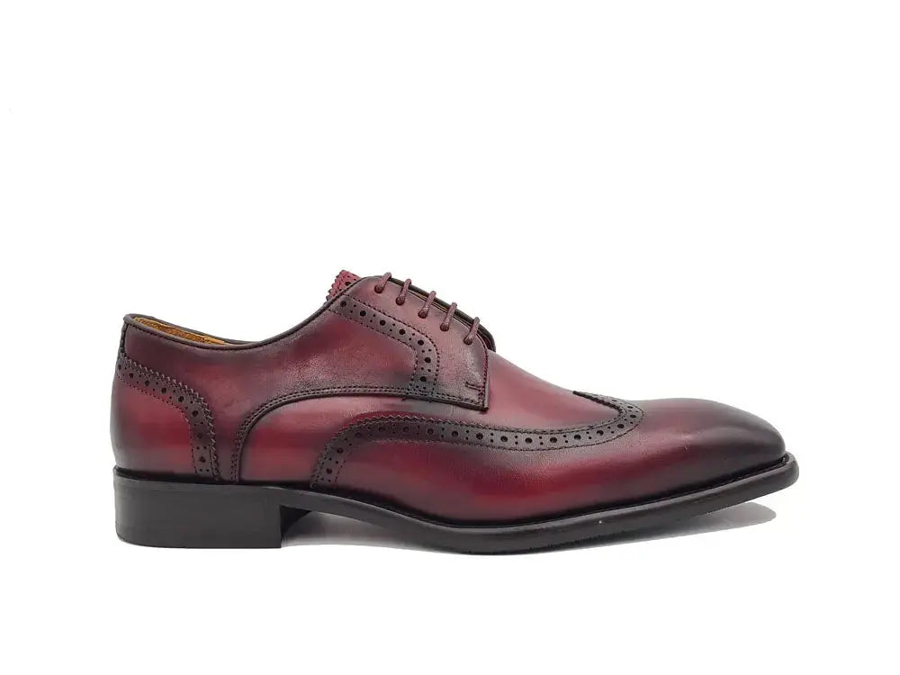 Carrucci Shoes KS Blucher Style Wingtip Oxford Men’s Calfskin Leather KS509 43 view 31