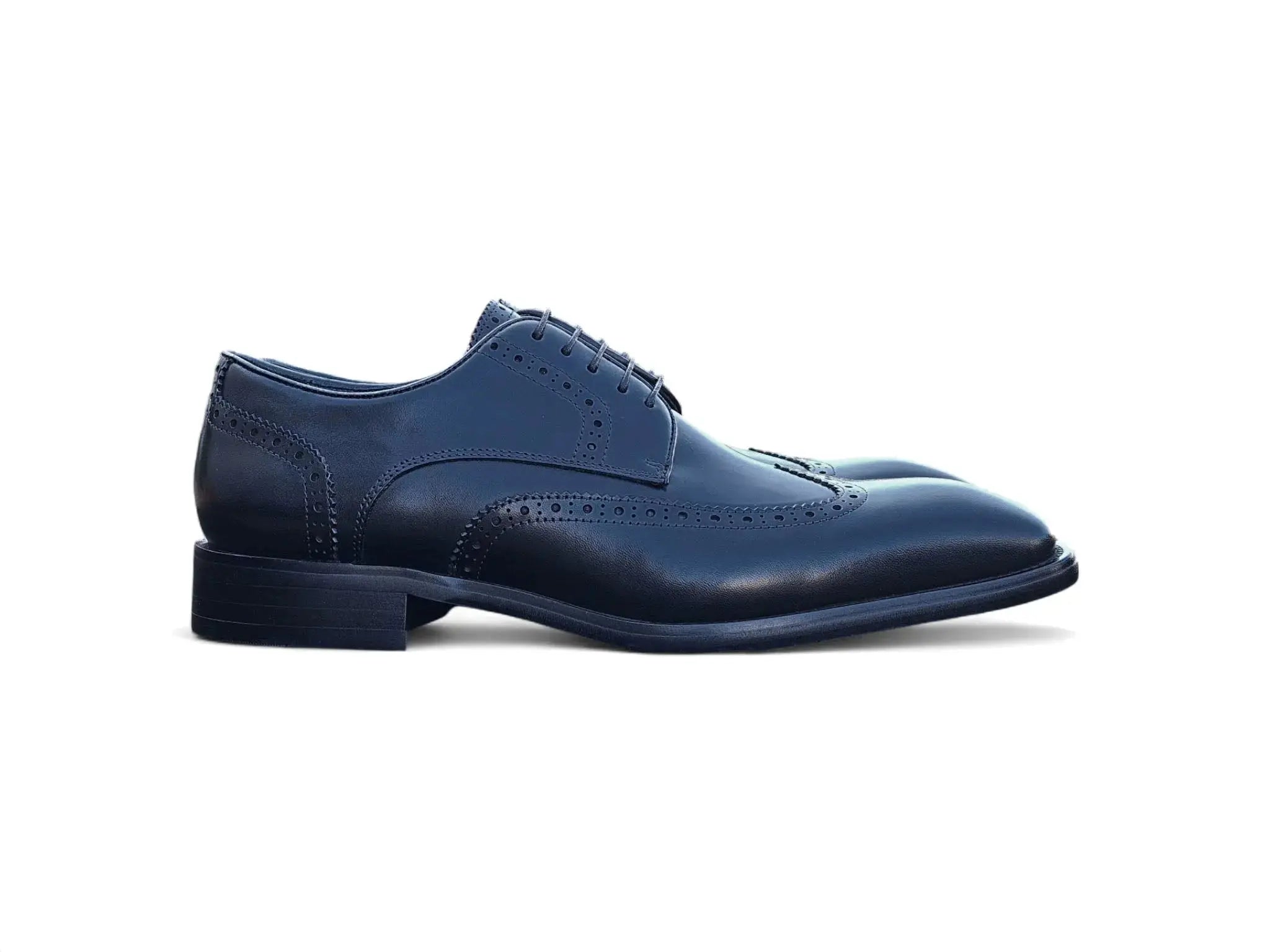 Carrucci Shoes KS Blucher Style Wingtip Oxford Men’s Calfskin Leather KS509 43 view 7