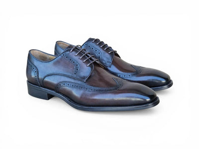 Carrucci Shoes KS Blucher Style Wingtip Oxford Men’s Calfskin Leather KS509 43 view 21