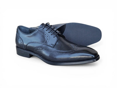 Carrucci Shoes KS Blucher Style Wingtip Oxford Men’s Calfskin Leather KS509 43 view 6