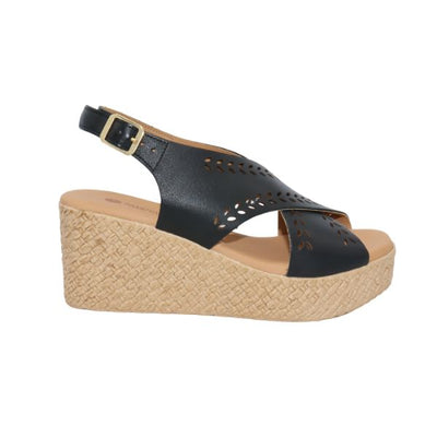 Eric Michael Bobbie Women’s Perforated Wedge Sandal