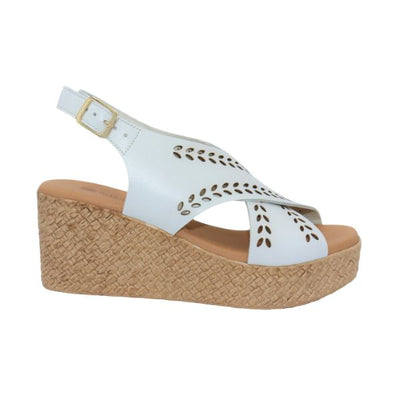 Eric Michael Bobbie Women’s Perforated Wedge Sandal