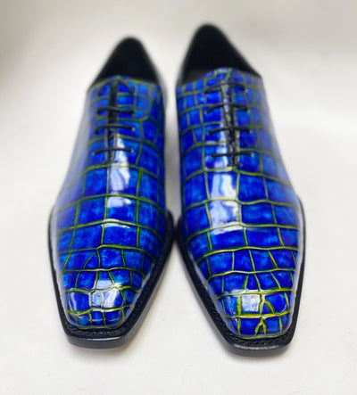 Maurice Brooklyn Alligator Oxford - Cognac