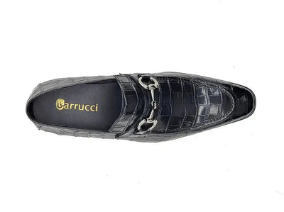 Carrucci Shoes Gator Embossed Leather Buckle Loafer Classic KS503 61E view 15