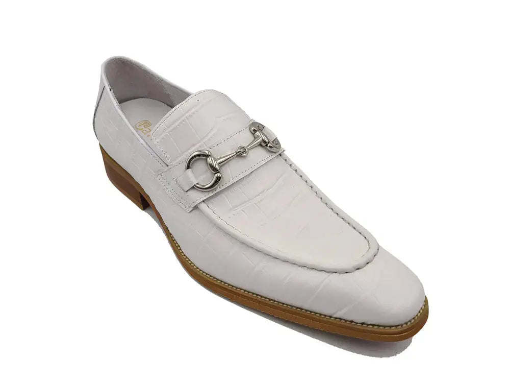 Carrucci Shoes Gator Embossed Leather Buckle Loafer Classic KS503 61E view 29