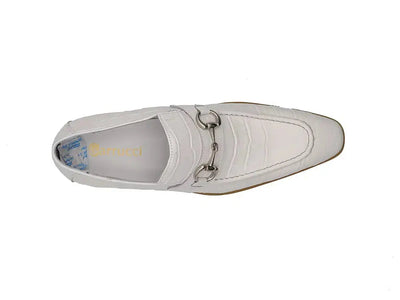Carrucci Shoes Gator Embossed Leather Buckle Loafer Classic KS503 61E view 30