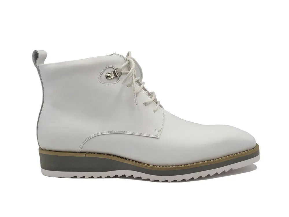Carrucci Shoes KB Burnished Calfskin Lace Up Boot Patina Finish KB515 16 view 16