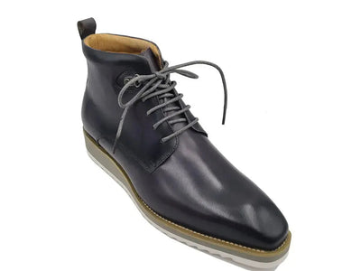 Carrucci Shoes KB Burnished Calfskin Lace Up Boot Patina Finish KB515 16 view 18