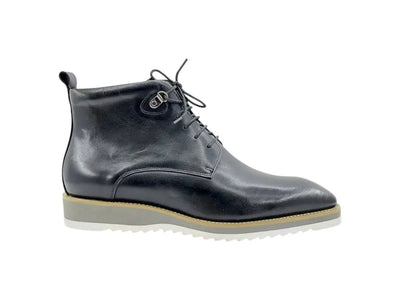Carrucci Shoes KB Burnished Calfskin Lace Up Boot Patina Finish KB515 16 view 17